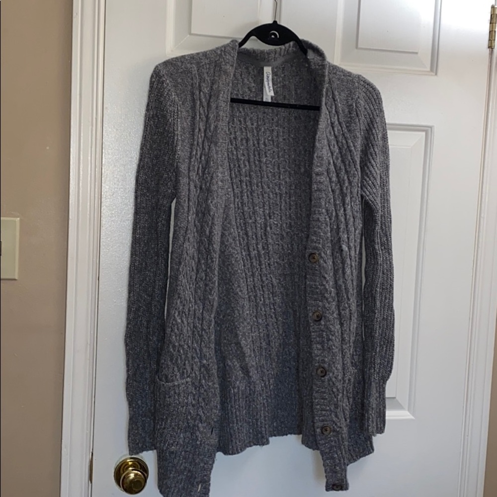 Grey Cardigan